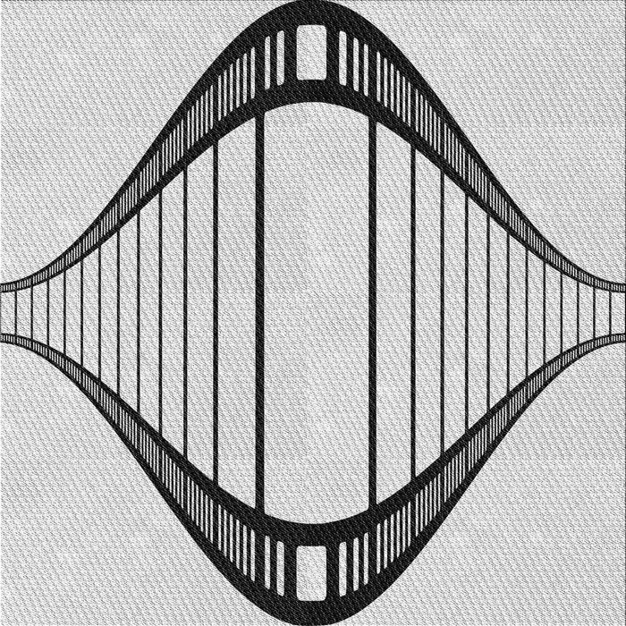 Round Machine Washable Transitional Gray Rug, wshpat3655gry