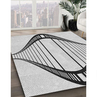 Patterned Gray Rug, pat3655gry