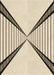 Machine Washable Transitional Wheat Beige Rug, wshpat3656brn