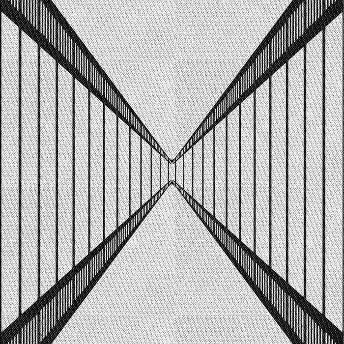 Patterned Gray Rug, pat3656gry