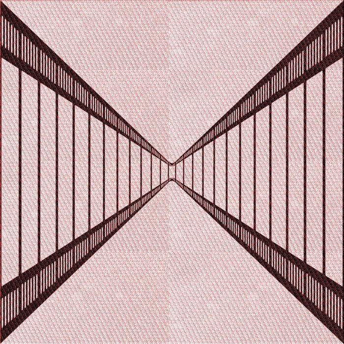 Round Machine Washable Transitional Indian Red Rug, wshpat3656rd