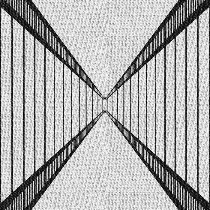 Machine Washable Transitional Gray Rug, wshpat3656