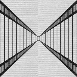 Sideview of Machine Washable Transitional Gray Rug, wshpat3656