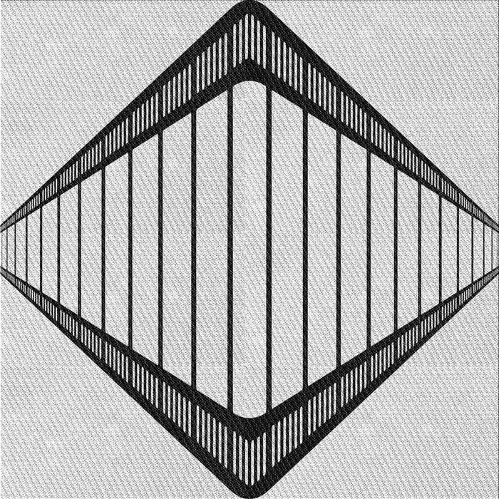 Round Patterned Platinum Gray Rug, pat3657gry