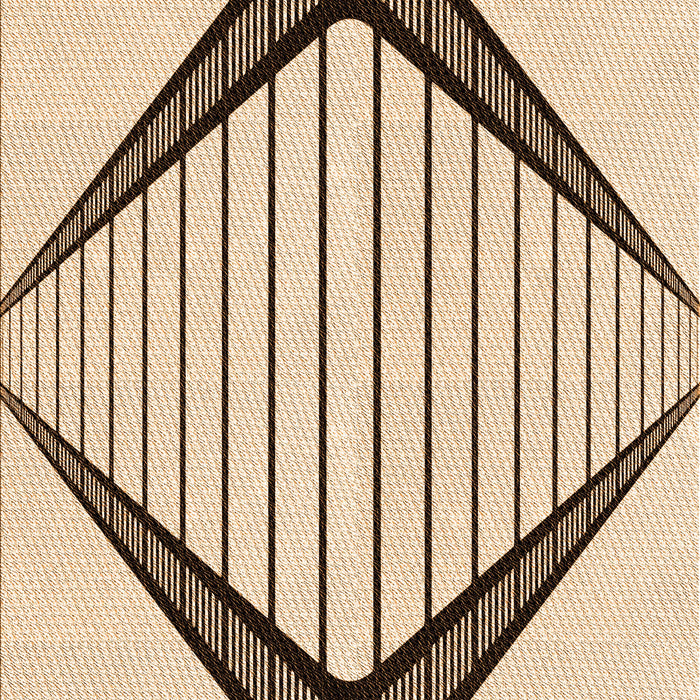 Patterned Light Brown Rug, pat3657org