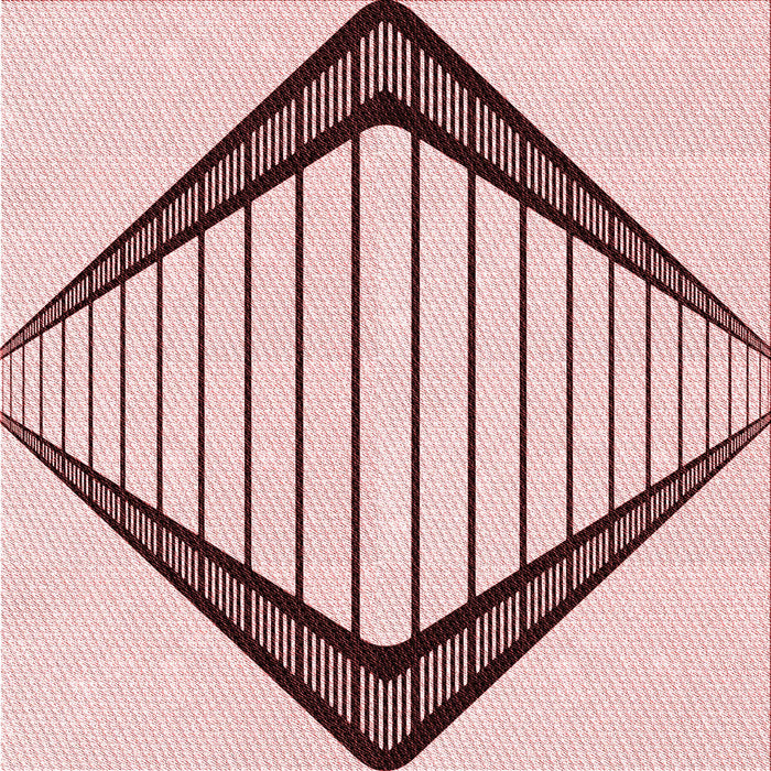 Round Machine Washable Transitional Indian Red Rug, wshpat3657rd