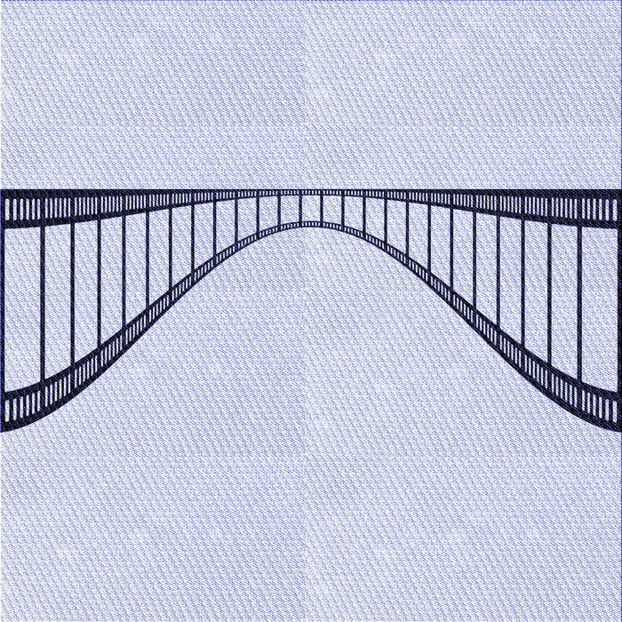 Round Patterned Lavender Blue Rug, pat3658blu