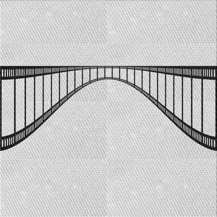 Round Patterned Platinum Gray Rug, pat3658gry