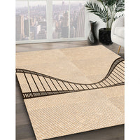 Patterned Peru Brown Rug, pat3658org