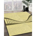Patterned Sun Yellow Rug in Family Room, pat3658yw