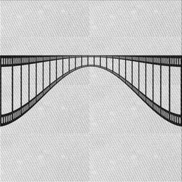 Sideview of Machine Washable Transitional White Smoke Rug, wshpat3658