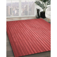 Patterned Red Rug, pat366rd