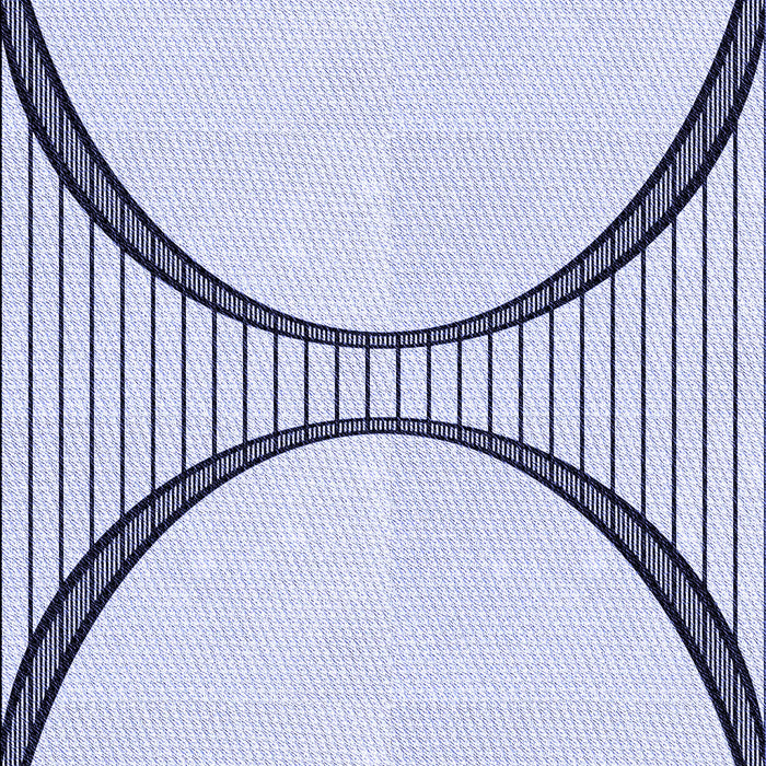 Patterned Lavender Blue Rug, pat3660blu