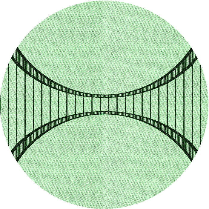 Square Patterned Mint Green Rug, pat3660grn