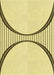 Patterned Sun Yellow Rug, pat3660yw