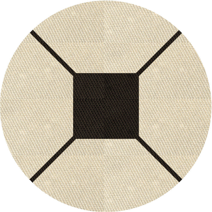 Square Patterned Wheat Beige Rug, pat3661brn