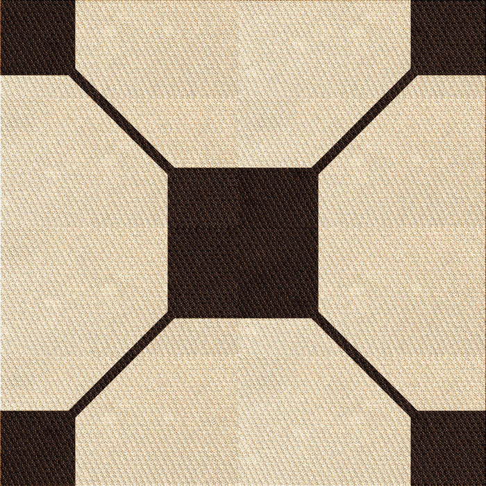 Round Patterned Light Brown Rug, pat3661org