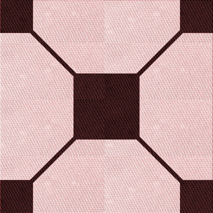 Round Patterned Light Rose Pink Rug, pat3661rd