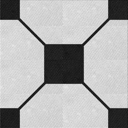 Square Patterned Ash Gray Novelty Rug, pat3661