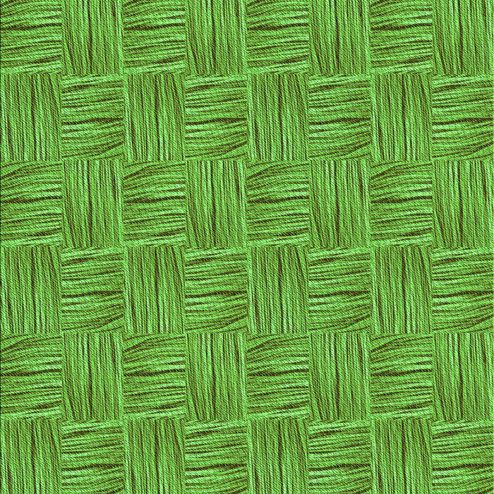 Patterned Green Rug, pat3662grn