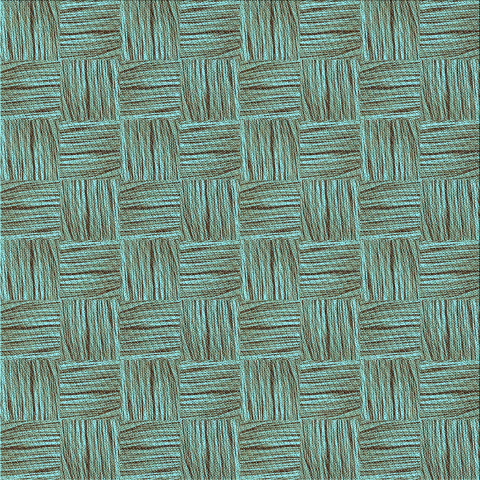 Round Machine Washable Transitional Medium Aqua Marine Green Rug, wshpat3662lblu