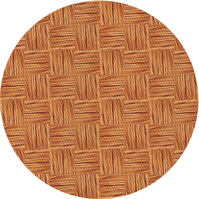 Square Patterned Red Rug, pat3662org