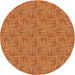 Square Patterned Red Rug, pat3662org