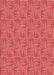 Patterned Red Rug, pat3662rd