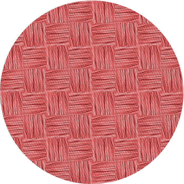 Square Machine Washable Transitional Red Rug in a Living Room, wshpat3662rd