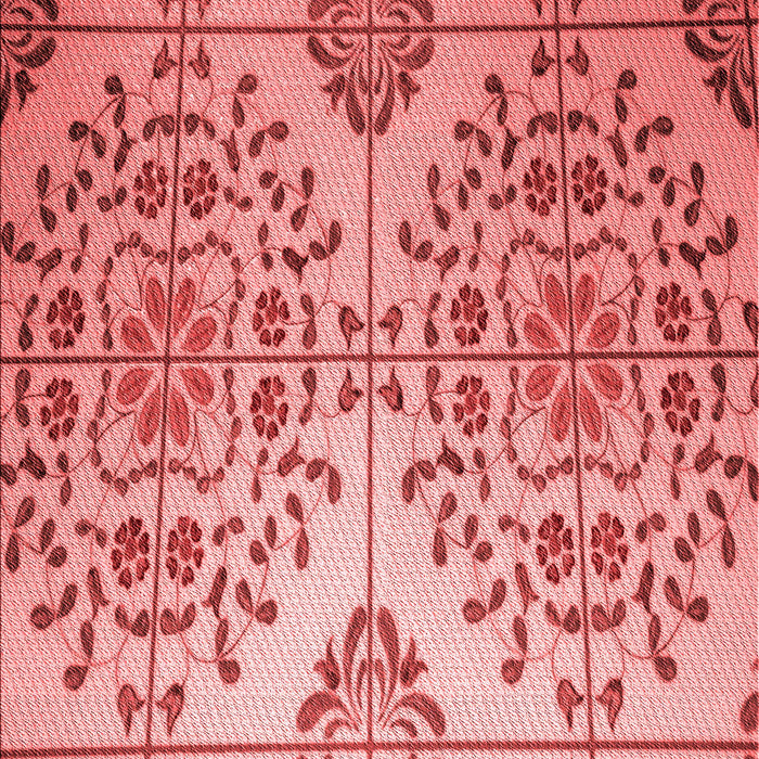 Patterned Pastel Pink Rug, pat3663rd