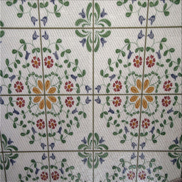 Sideview of Machine Washable Transitional Carbon Gray Rug, wshpat3663