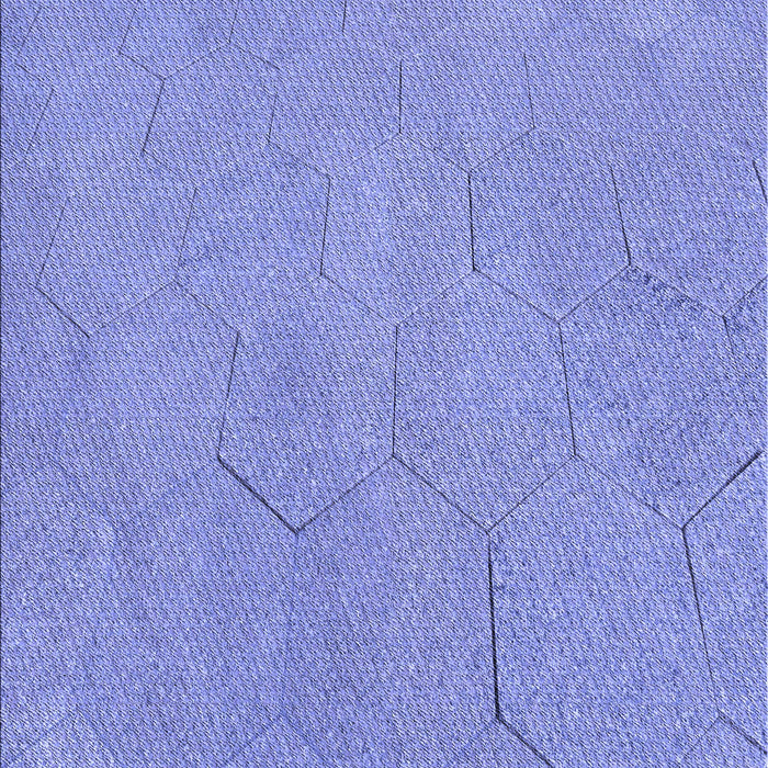 Patterned Denim Blue Rug, pat3664blu