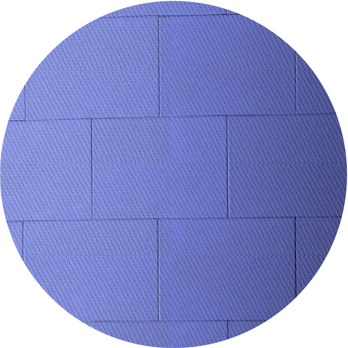 Square Patterned Sky Blue Rug, pat3665blu