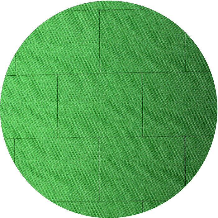 Square Patterned Green Rug, pat3665grn
