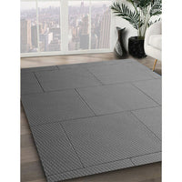 Patterned Carbon Gray Rug, pat3665gry