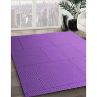 Patterned Purple Rug, pat3665pur