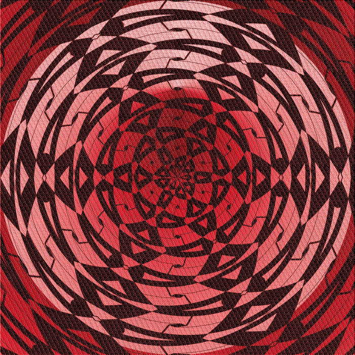 Round Machine Washable Transitional Dark Red Rug, wshpat3666rd