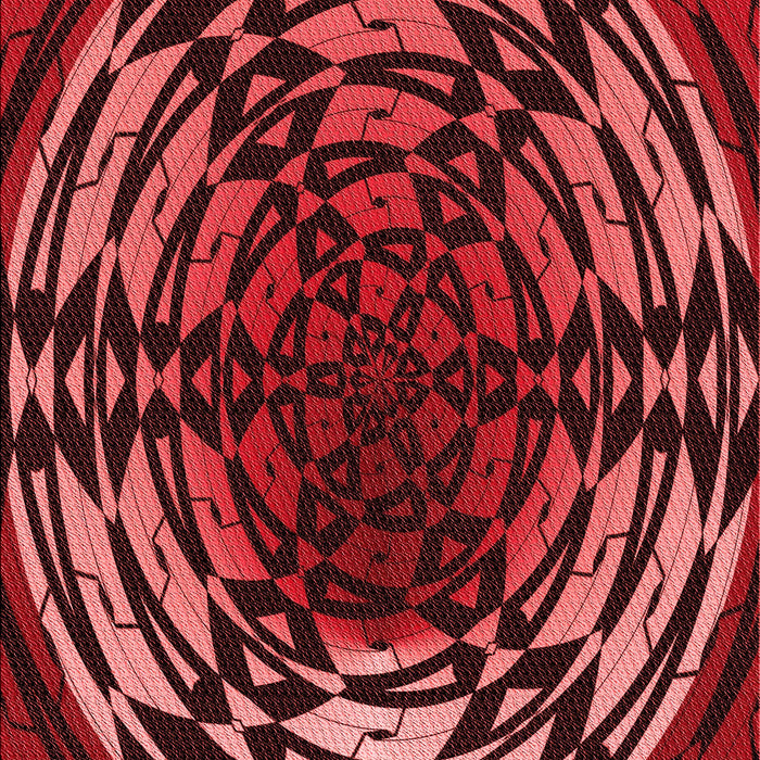 Machine Washable Transitional Dark Red Rug, wshpat3666rd