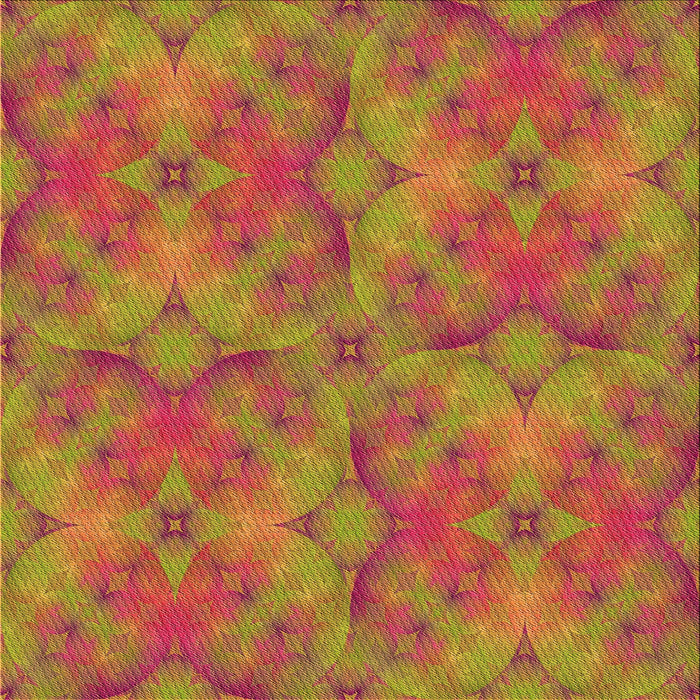 Round Patterned Caramel Brown Rug, pat3667org