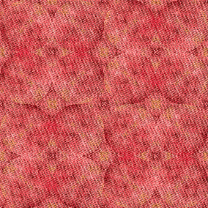 Round Patterned Red Rug, pat3667rd