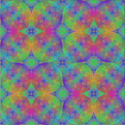 Square Patterned Green Modern Rug, pat3667