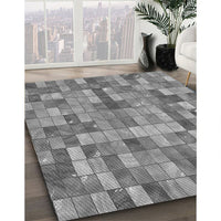 Patterned Gray Rug, pat3668gry