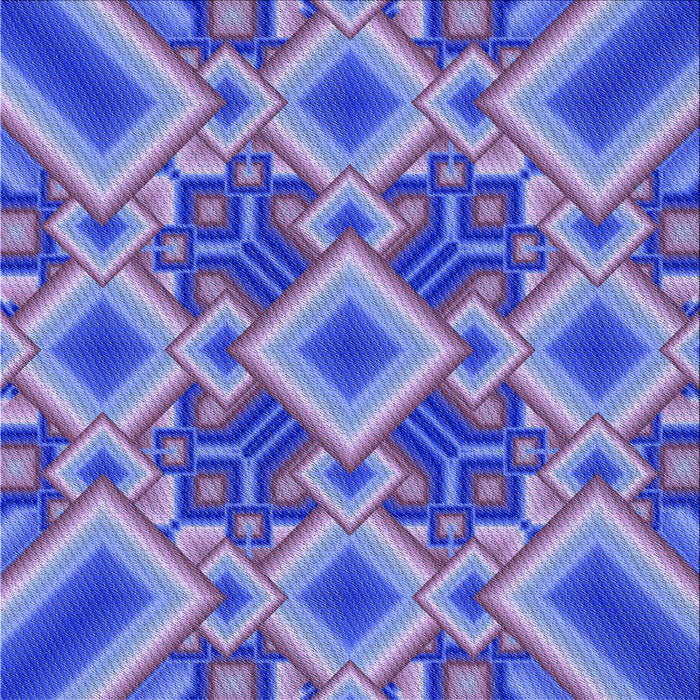 Round Machine Washable Transitional Purple Mimosa Purple Rug, wshpat3669blu