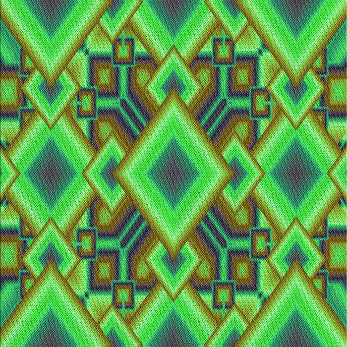 Machine Washable Transitional Neon Green Rug, wshpat3669grn