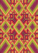 Patterned Red Rug, pat3669org