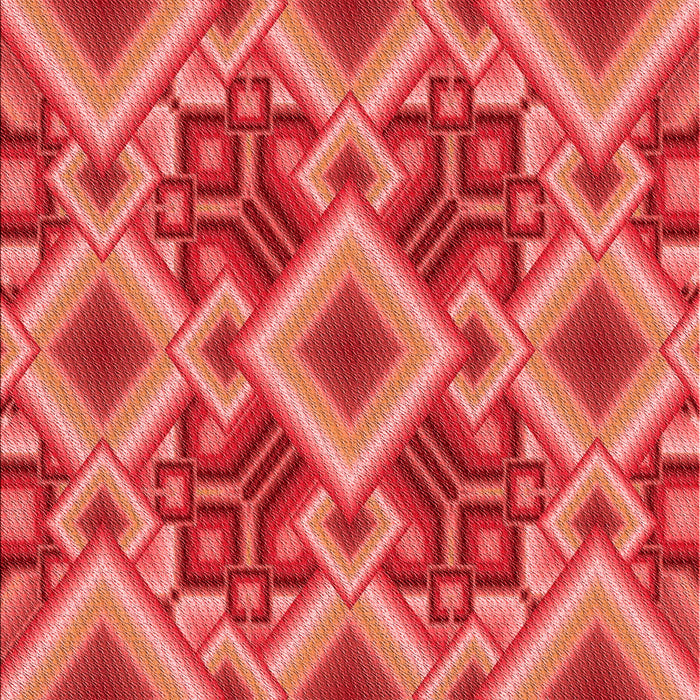 Machine Washable Transitional Red Rug, wshpat3669rd