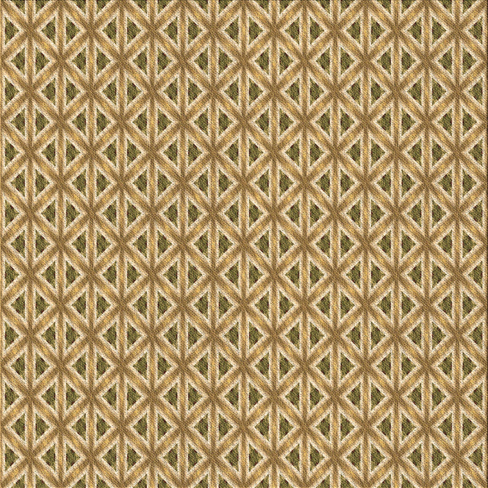 Round Patterned Yellow Orange Rug, pat367brn