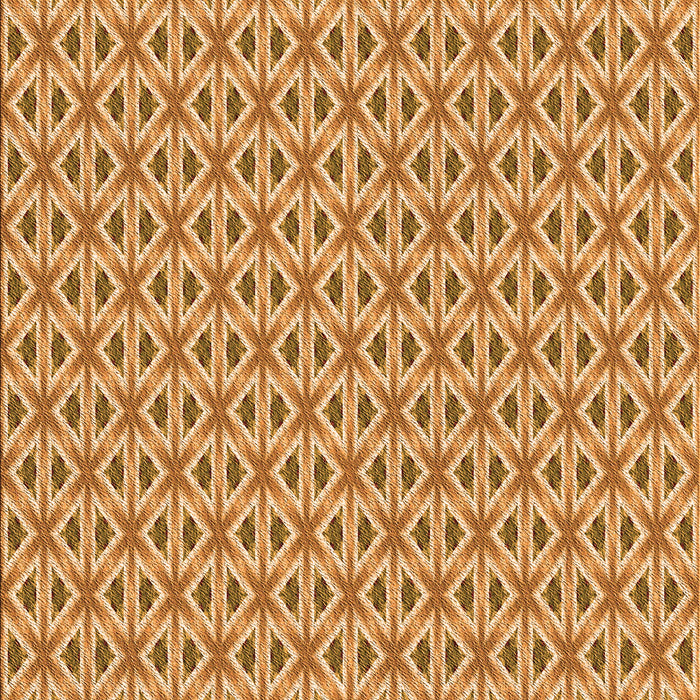 Patterned Yellow Orange Rug, pat367org