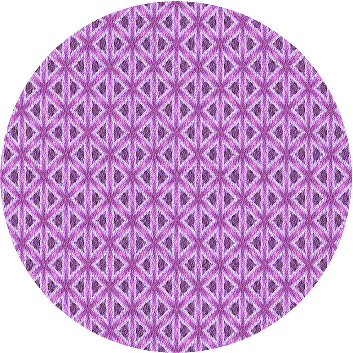 Square Machine Washable Transitional Violet Purple Rug in a Living Room, wshpat367pur