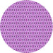 Square Patterned Violet Purple Rug, pat367pur